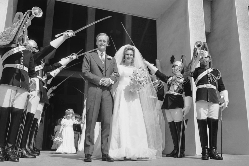 Camilla married army cavalry officer Andrew Parker-Bowles in 1973