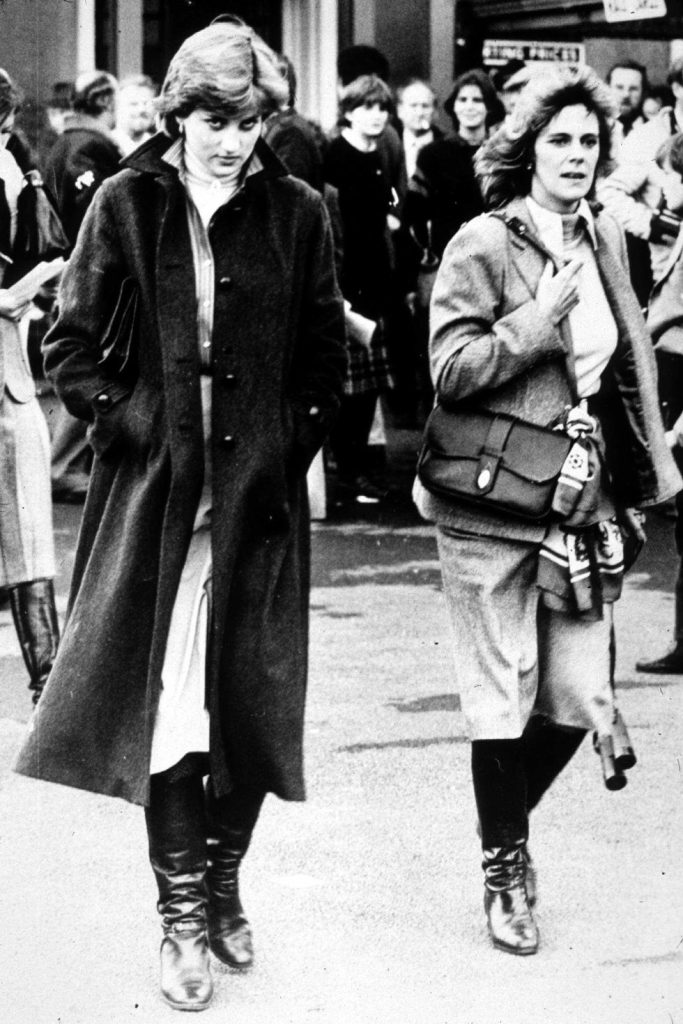 Camilla and Lady Diana were seen together at the Ludlow Horse Races, where Prince Charles was competing in 1980.