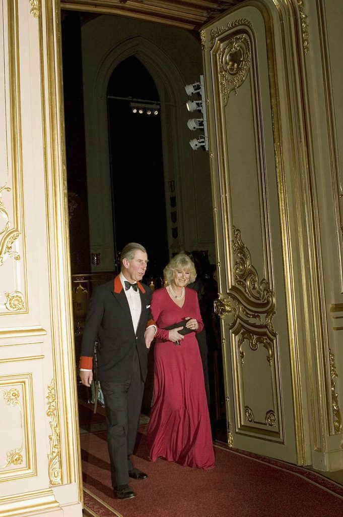 On February 2005, Camilla and Prince Charles announced their engagement at Windsor, 35 years after they first met.