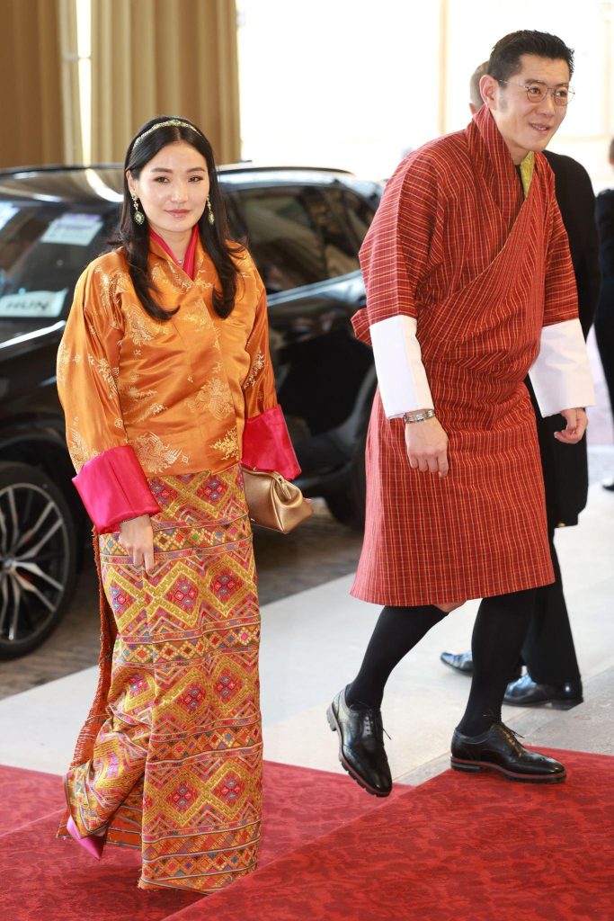 Queen Jetsun Pema and King Jigme Khesar Namgyel Wangchuck of Bhutan