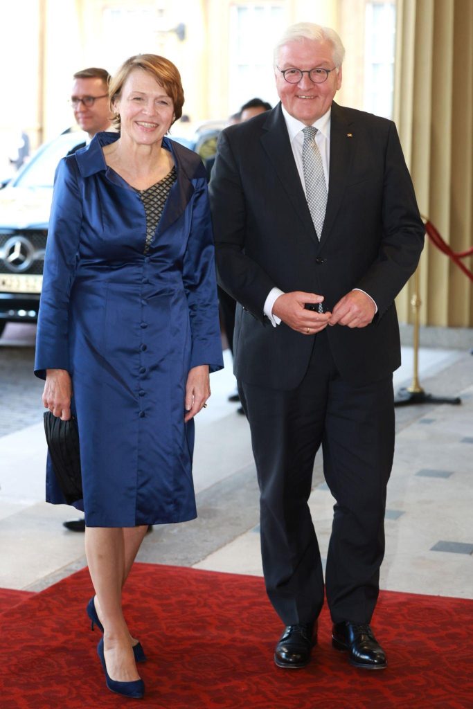 Elke Büdenbender and President of Germany, Frank-Walter Steinmeier