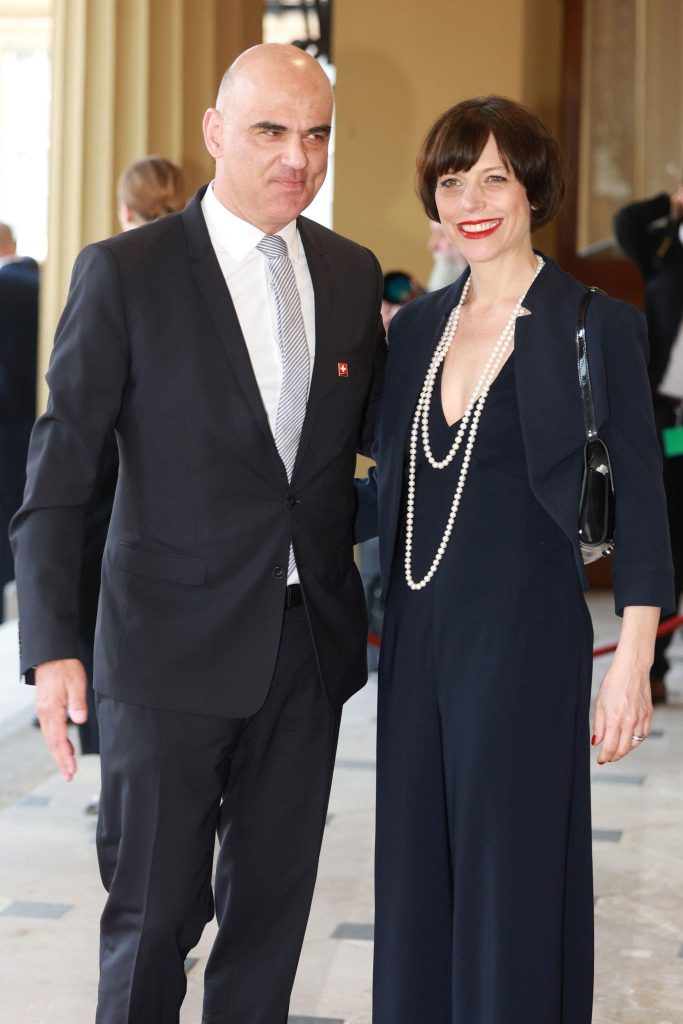 President of the Swiss Confederation, Alain Berset and Muriel Zeender Berset