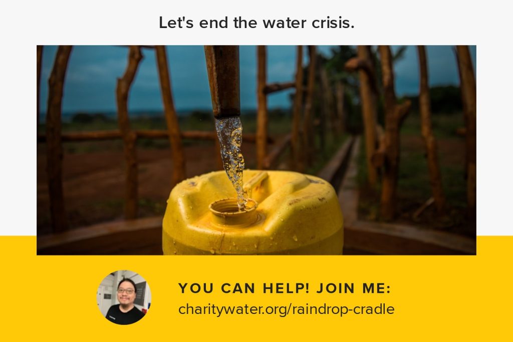 Charity Water | Raindrop Cradle