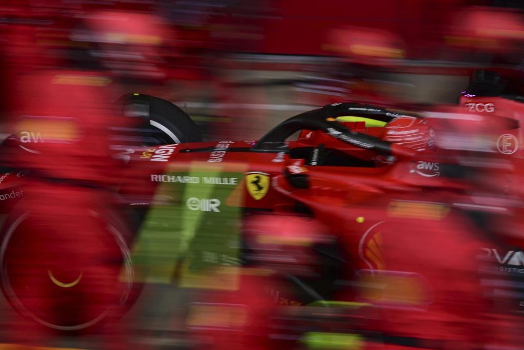 Ferrari driver Charles Leclerc of Monaco