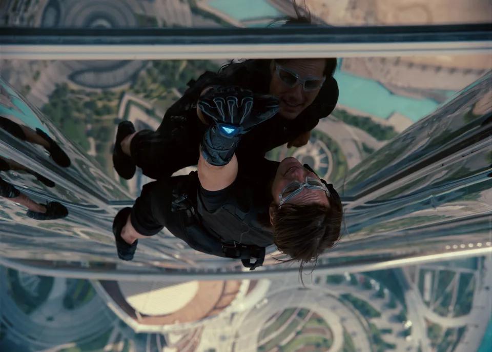 Tom Cruise in Mission: Impossible - Ghost Protocol (Alamy)