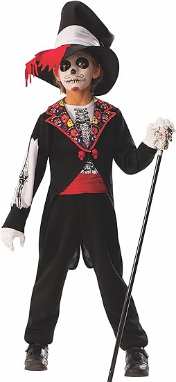 Boy costume for day of the dead