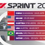 F1 Sprint 2024 schedule