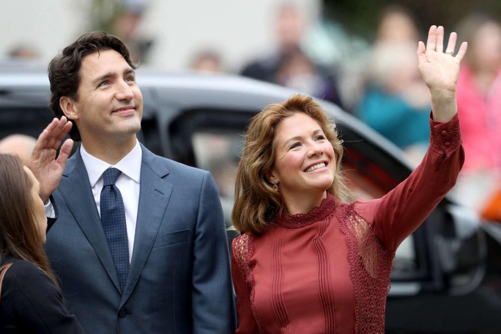 Justin Trudeau and Sophie Grégoire-Trudeau